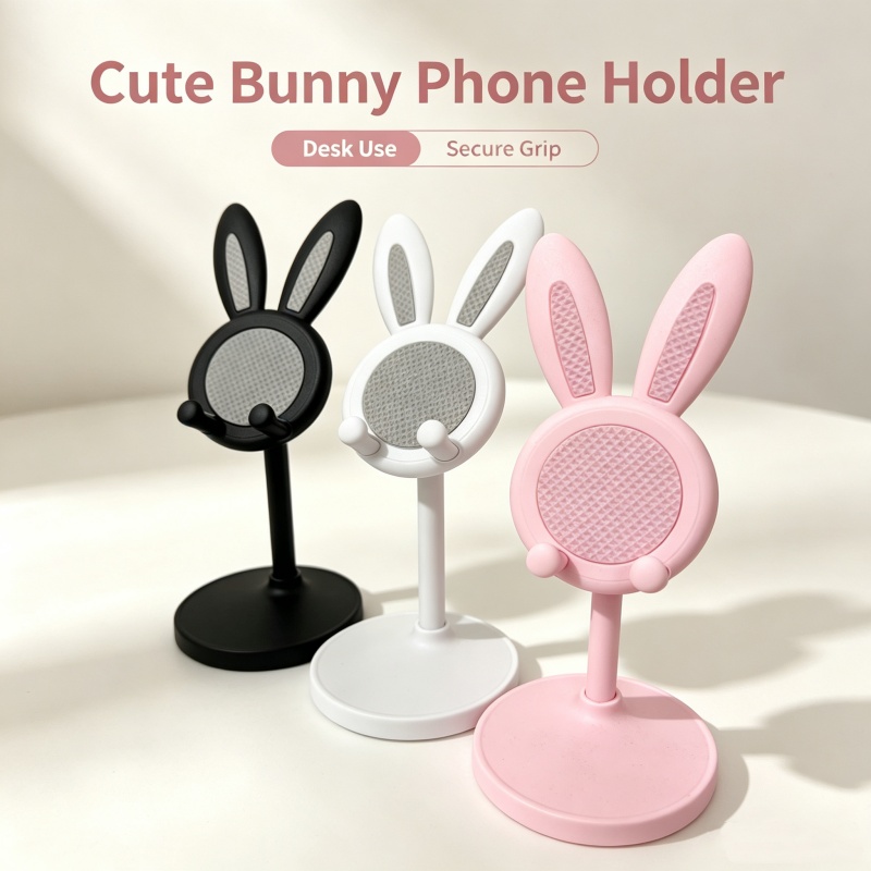 Desk Phone Stand - Uroczy Stojak na Telefon w Kształcie