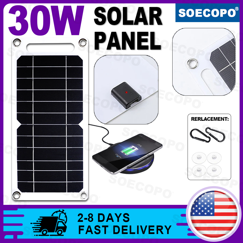 Phone Accessories Warehouse - Zestaw lekkich, elastycznych paneli słonecznych SOECOPO