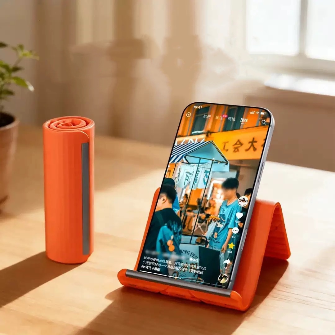 Desk Phone Stand - Uniwersalny, przenośny silikonowy stojak na telefon,