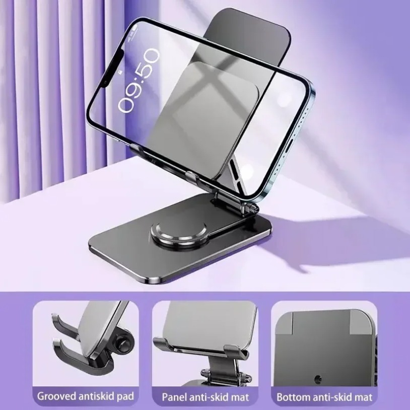 Uniwersalny Metal 360 °   Obro – Desk Phone Stand recenzja i cena