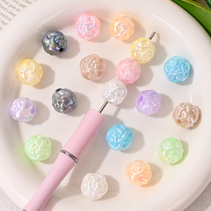 10 szt. Akrylowych koralików w – Phone Accessories Jewelry recenzja i cena