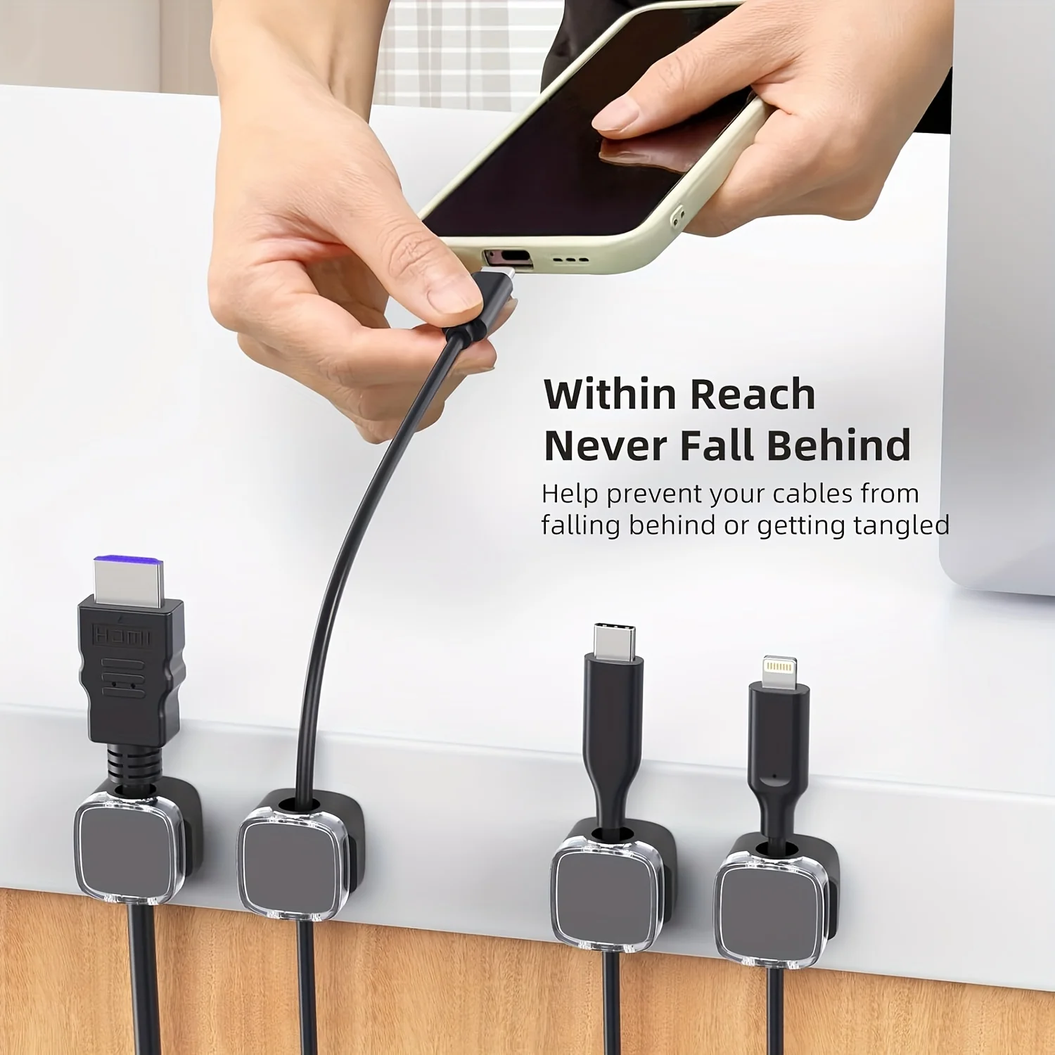 VIKEFON 6 szt. Magnetyczne kli – Phone Accessories Hooks recenzja i cena