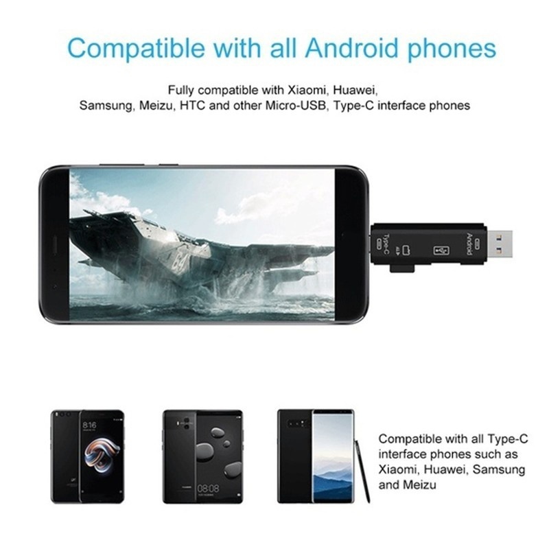 5 w 1 wielofunkcyjny czytnik k – Phone Accessories Types recenzja i cena