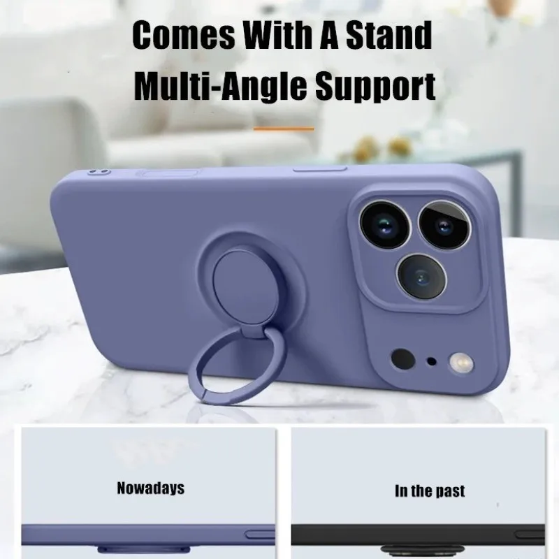Etui na telefon z płynnego sil – Phone Ring Holder recenzja i cena