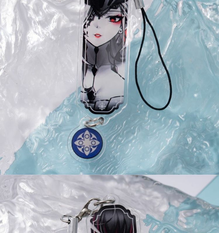 8 szt. Anime Breloczek Genshin – Phone Accessories Jewelry recenzja i cena