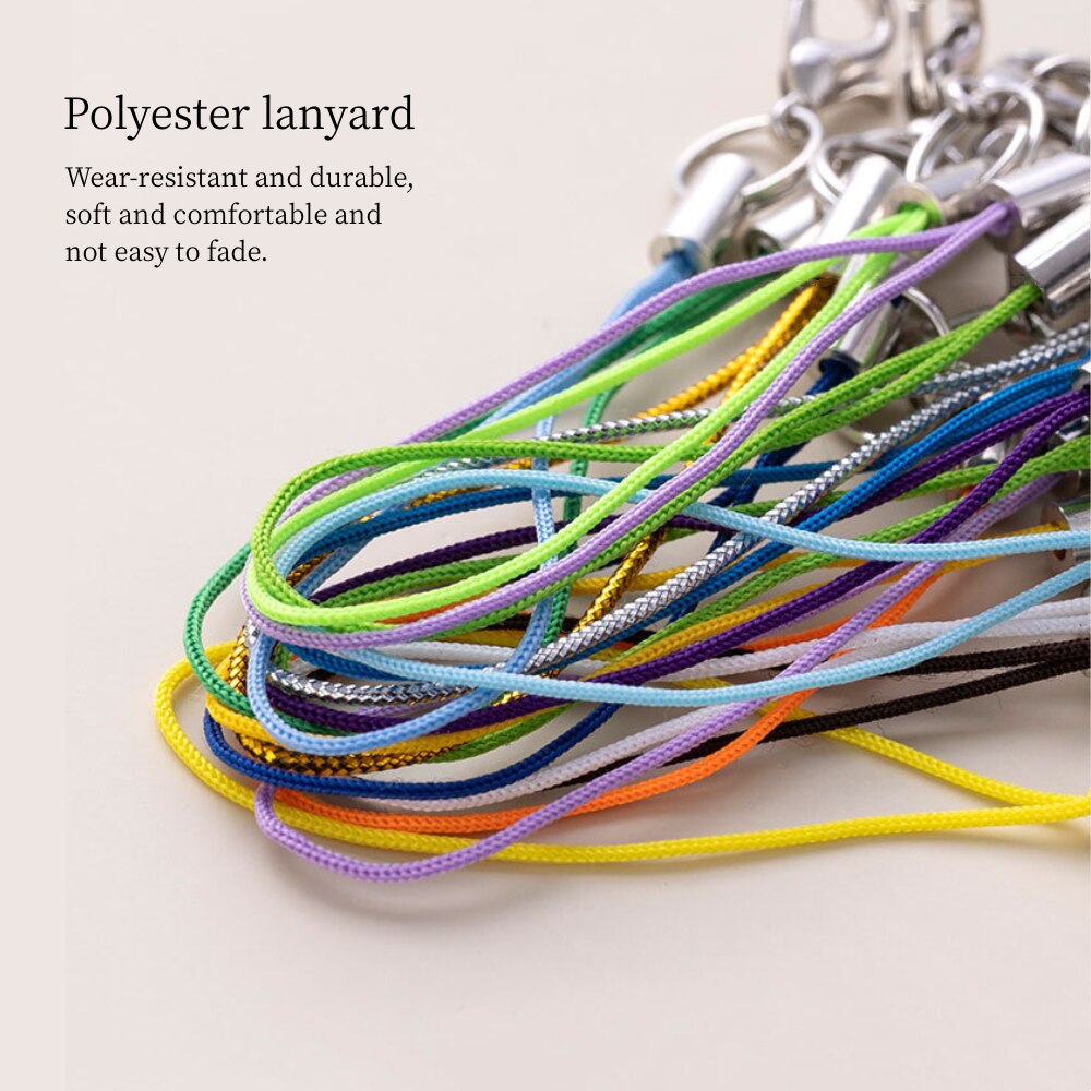 100 sztuk smycz poliestrowa po – Phone Accessories Hooks recenzja i cena