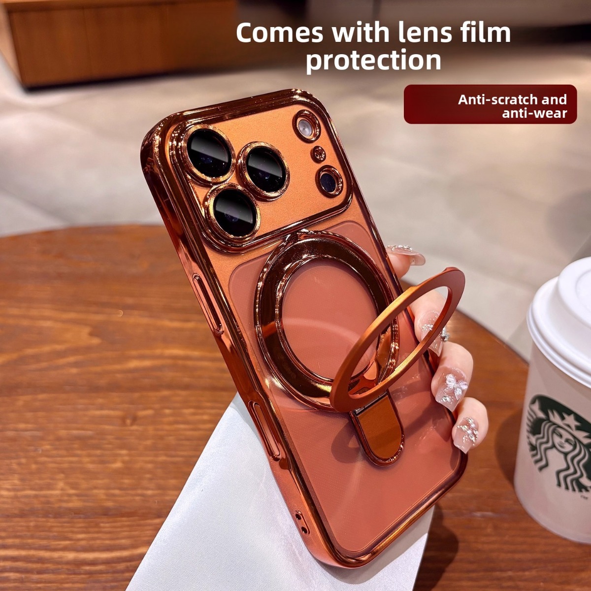 Etui na telefon z magnetycznym – Phone Ring Holder recenzja i cena