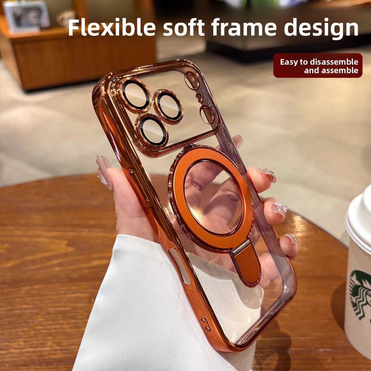 Etui na telefon z magnetycznym – Phone Ring Holder recenzja i cena