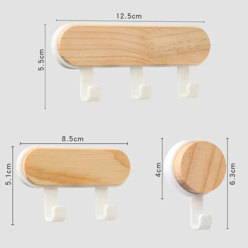 Drewniany uchwyt na klucze Org – Phone Accessories Hooks recenzja i cena