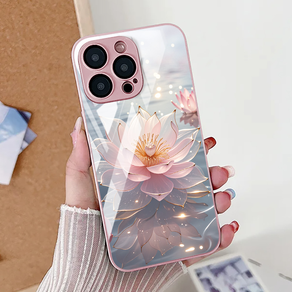 Etui na telefon z motywem kwia – Tempered Glass Screen recenzja i cena