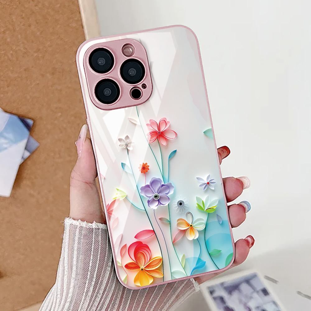 Etui na telefon z motywem kwia – Tempered Glass Screen recenzja i cena