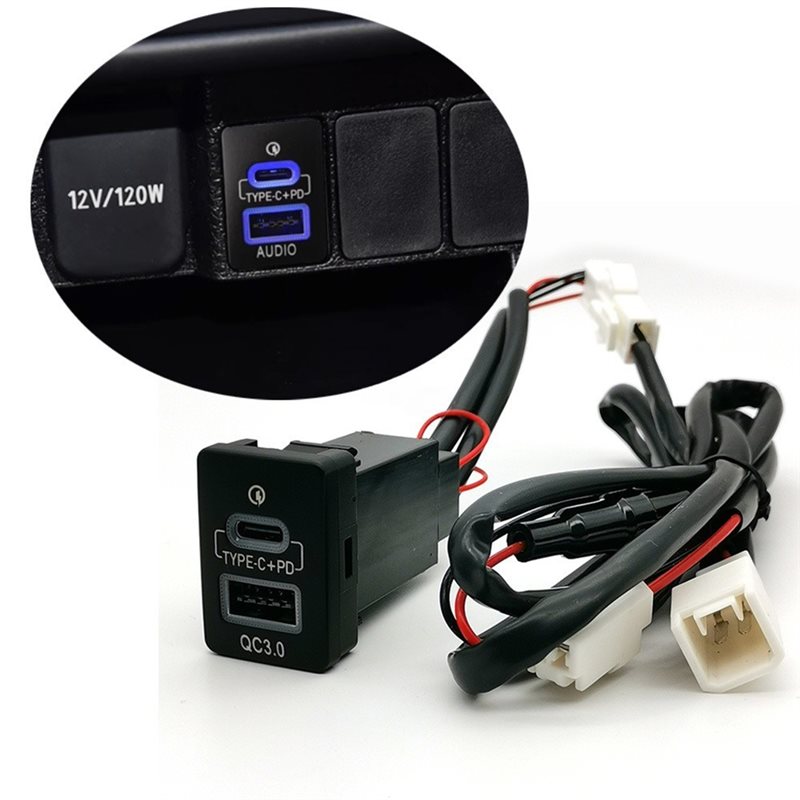 QC3.0 USB TYPE-C PD Niebieskie – Phone Accessories Types recenzja i cena