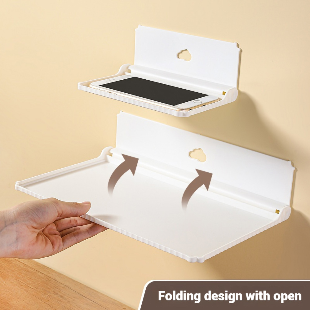 Bezotworowa składana półka ści – Phone Accessories Hooks recenzja i cena