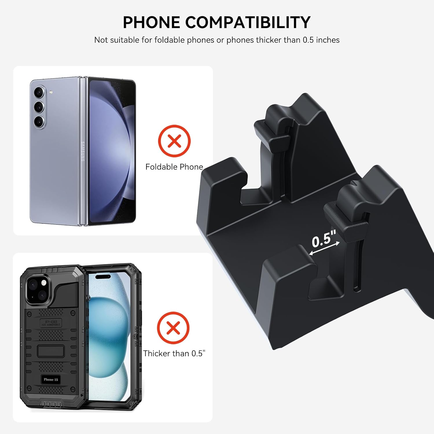 Silikonowy uchwyt na telefon d – Phone Accessories Hooks recenzja i cena